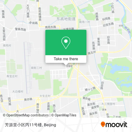 芳源里小区丙11号楼 map