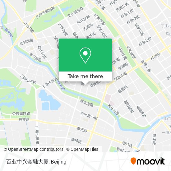 百业中兴金融大厦 map