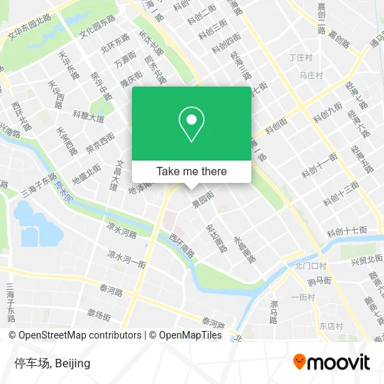 停车场 map