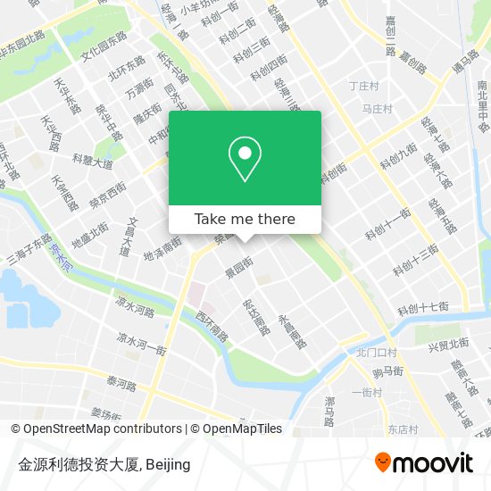 金源利德投资大厦 map