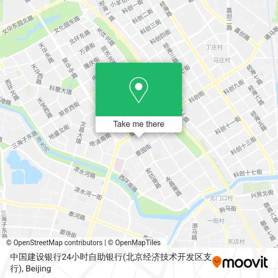 中国建设银行24小时自助银行(北京经济技术开发区支行) map