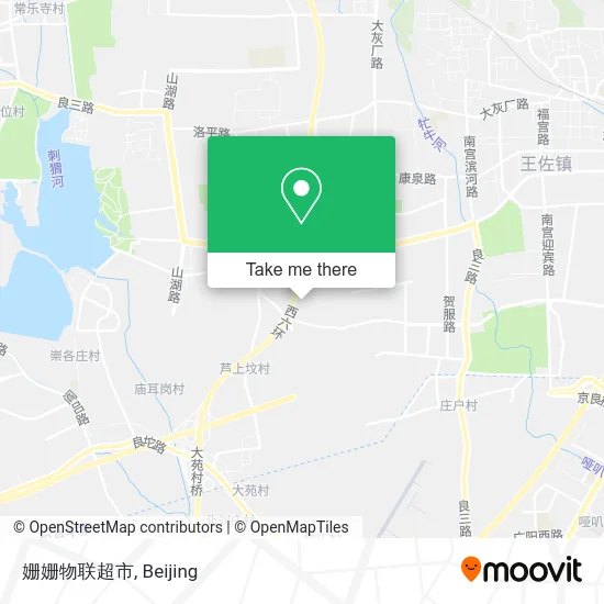 姗姗物联超市 map