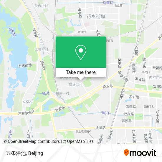 五条浴池 map