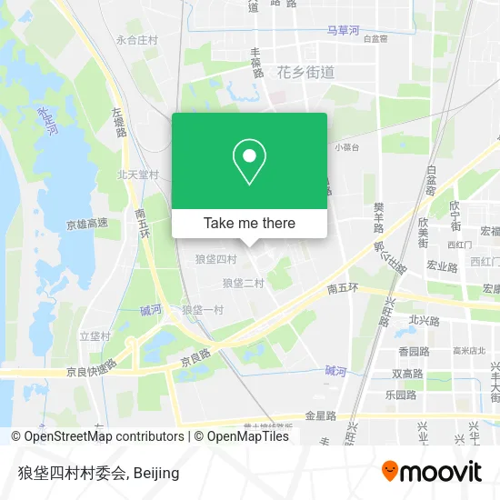 狼垡四村村委会 map