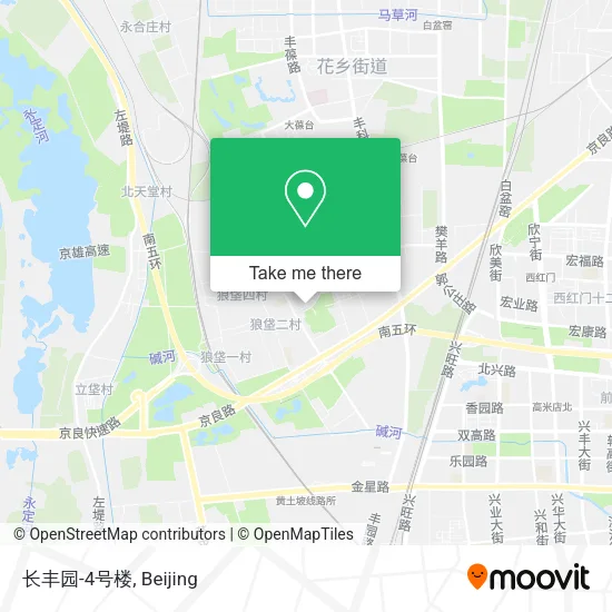长丰园-4号楼 map