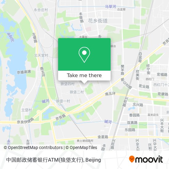 中国邮政储蓄银行ATM(狼垡支行) map