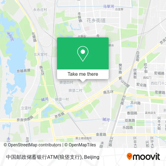 中国邮政储蓄银行ATM(狼垡支行) map