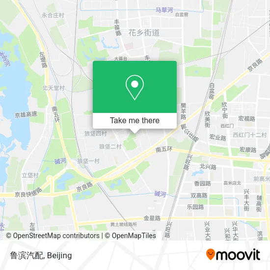 鲁滨汽配 map