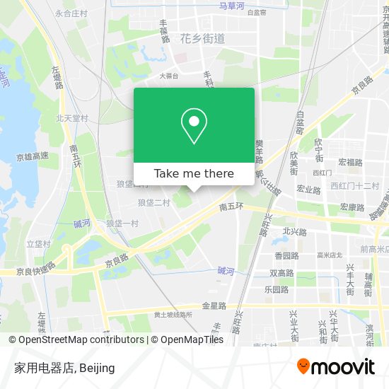 家用电器店 map