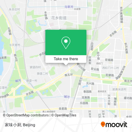 家味小厨 map