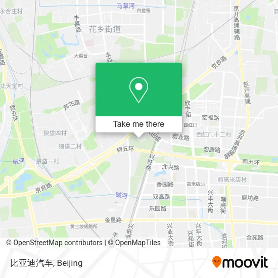 比亚迪汽车 map