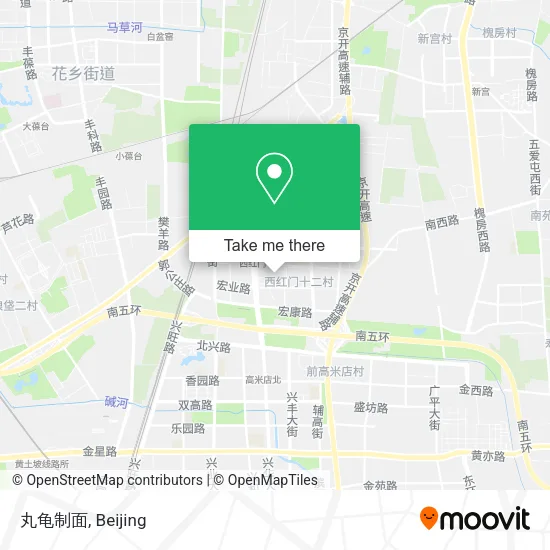 丸龟制面 map
