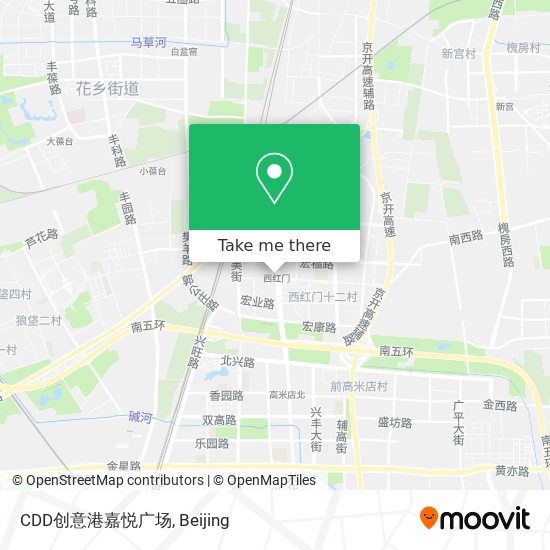 CDD创意港嘉悦广场 map