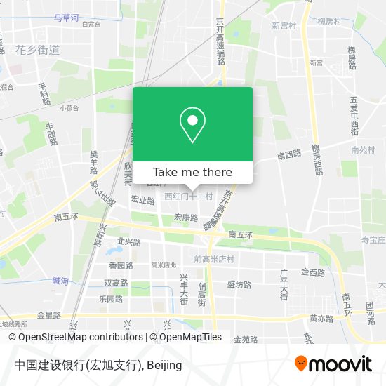 中国建设银行(宏旭支行) map