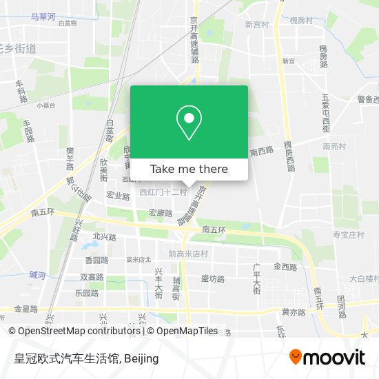 皇冠欧式汽车生活馆 map