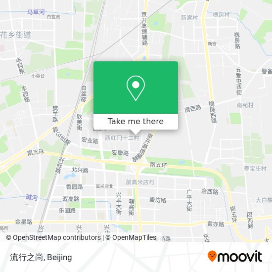 流行之尚 map