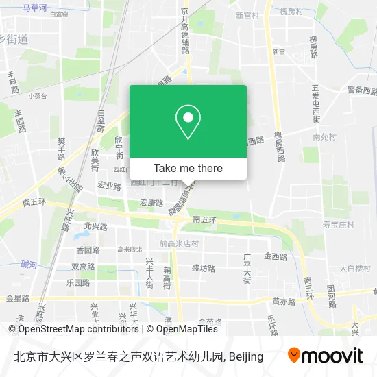 北京市大兴区罗兰春之声双语艺术幼儿园 map