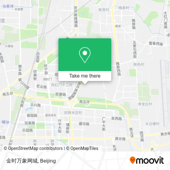 金时万象网城 map