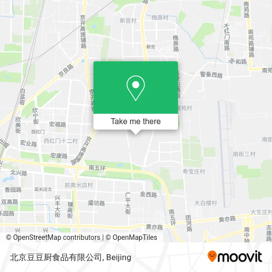 北京豆豆厨食品有限公司 map