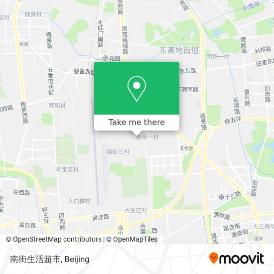 南街生活超市 map