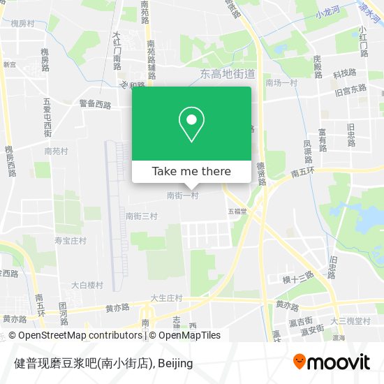 健普现磨豆浆吧(南小街店) map