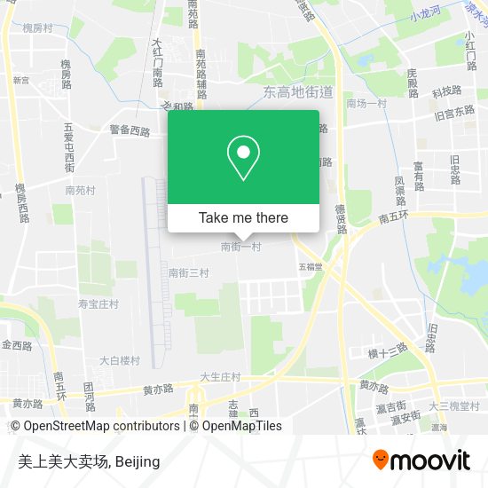 美上美大卖场 map
