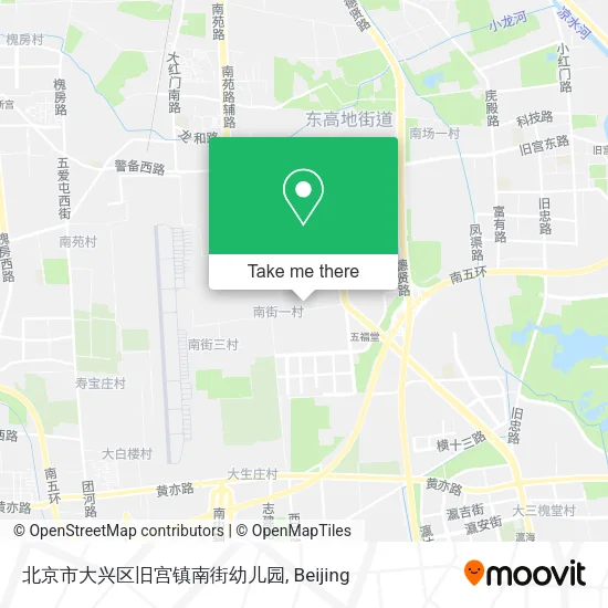 北京市大兴区旧宫镇南街幼儿园 map
