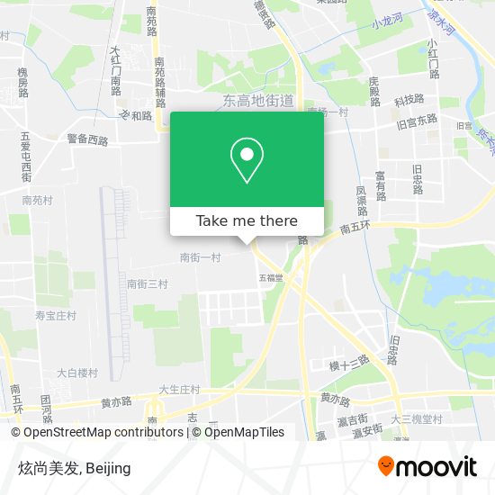 炫尚美发 map