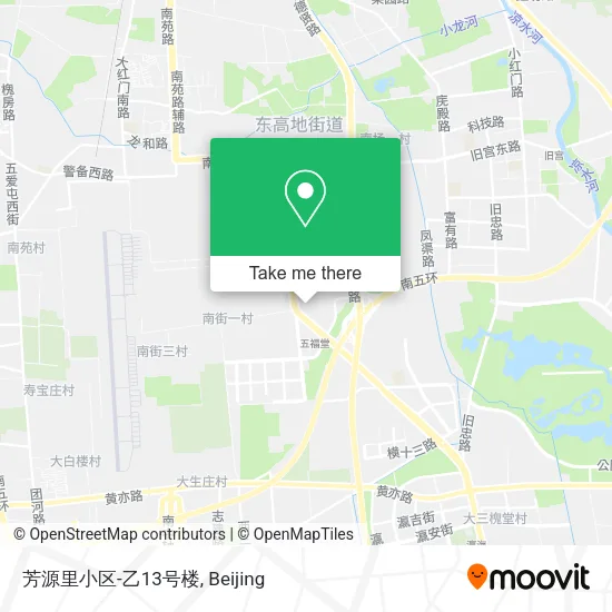 芳源里小区-乙13号楼 map