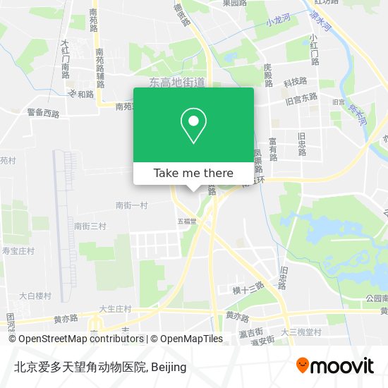 北京爱多天望角动物医院 map