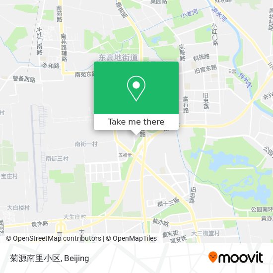 菊源南里小区 map