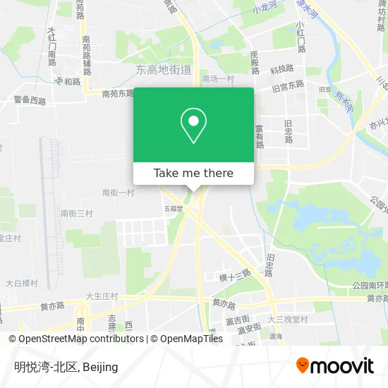 明悦湾-北区 map