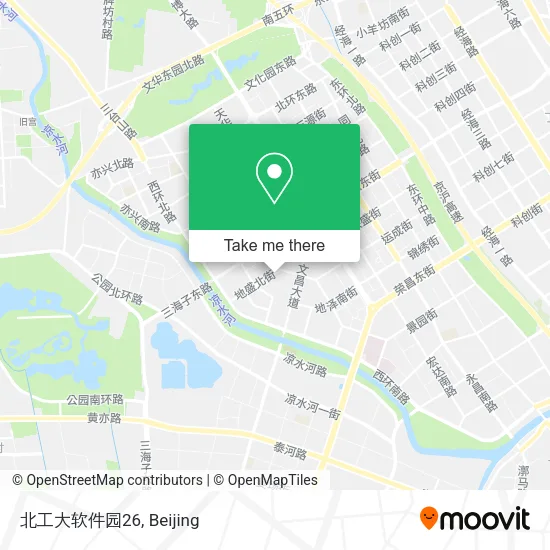 北工大软件园26 map