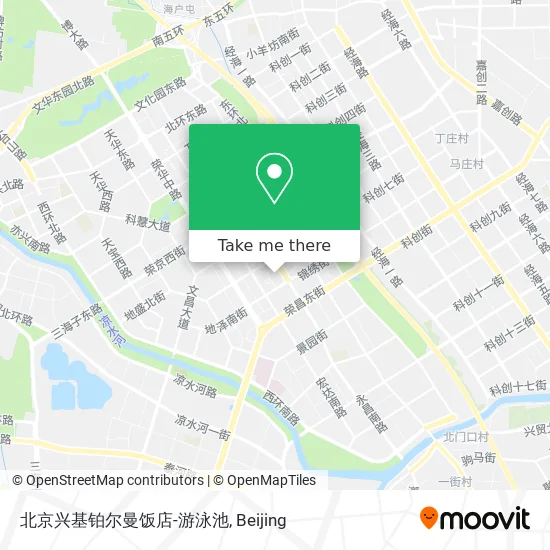 北京兴基铂尔曼饭店-游泳池 map