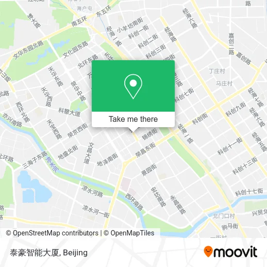 泰豪智能大厦 map