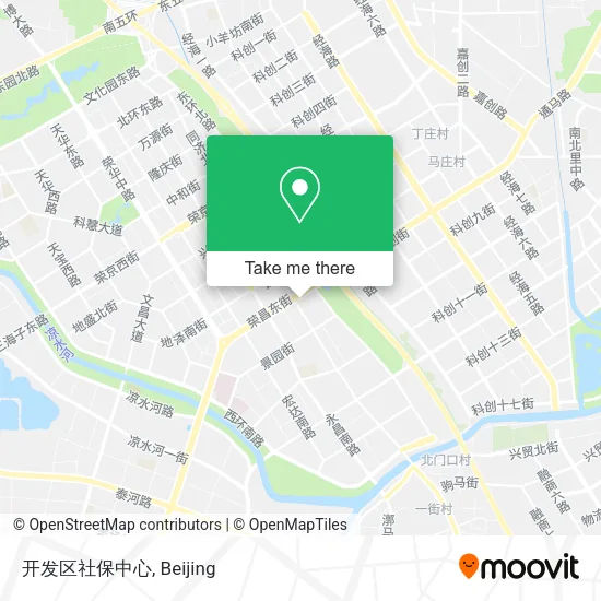 开发区社保中心 map
