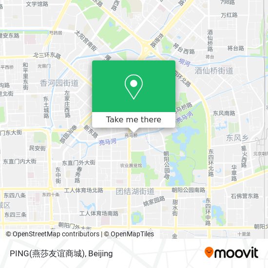PING(燕莎友谊商城) map