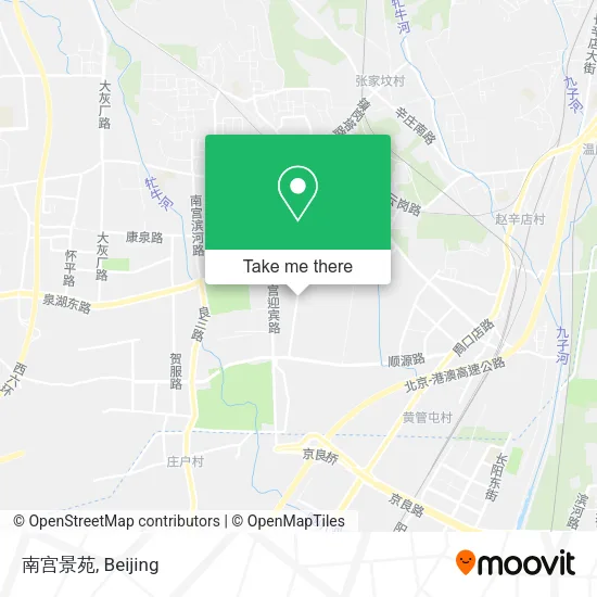 南宫景苑 map