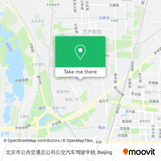 北京市公共交通总公司公交汽车驾驶学校 map