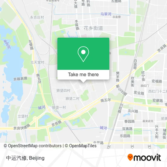 中运汽修 map