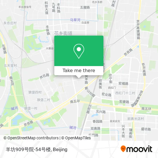羊坊909号院-54号楼 map