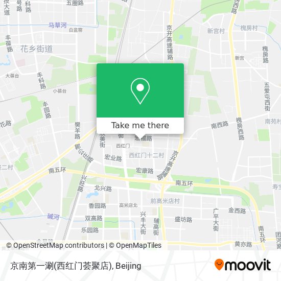 京南第一涮(西红门荟聚店) map