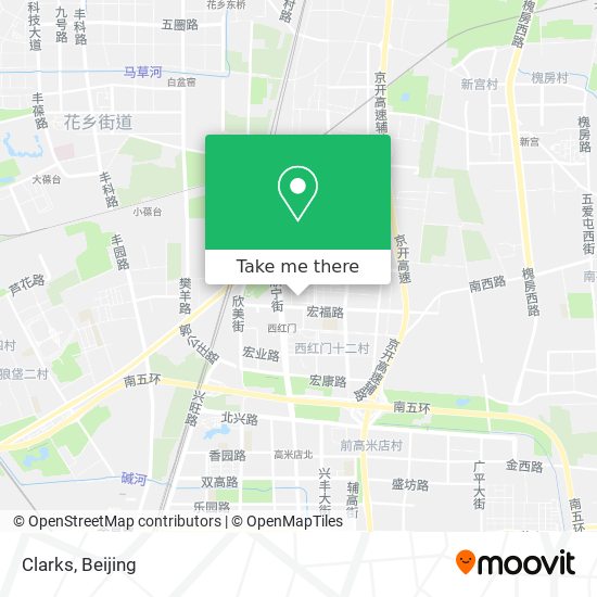 Clarks map