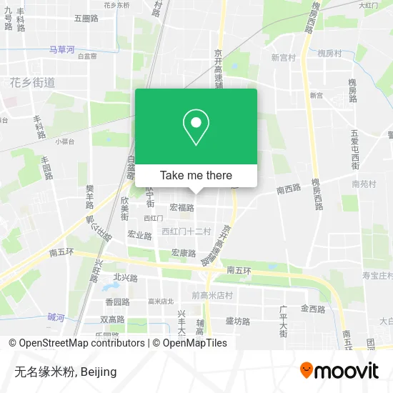 无名缘米粉 map