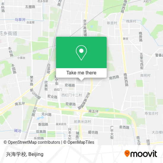 兴海学校 map