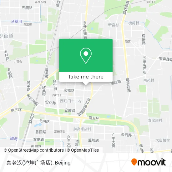 秦老汉(鸿坤广场店) map