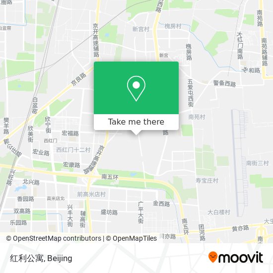 红利公寓 map