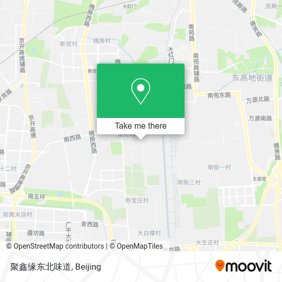 聚鑫缘东北味道 map