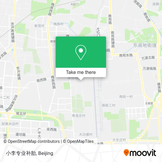 小李专业补胎 map