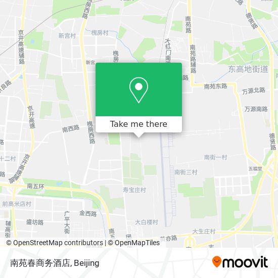 南苑春商务酒店 map